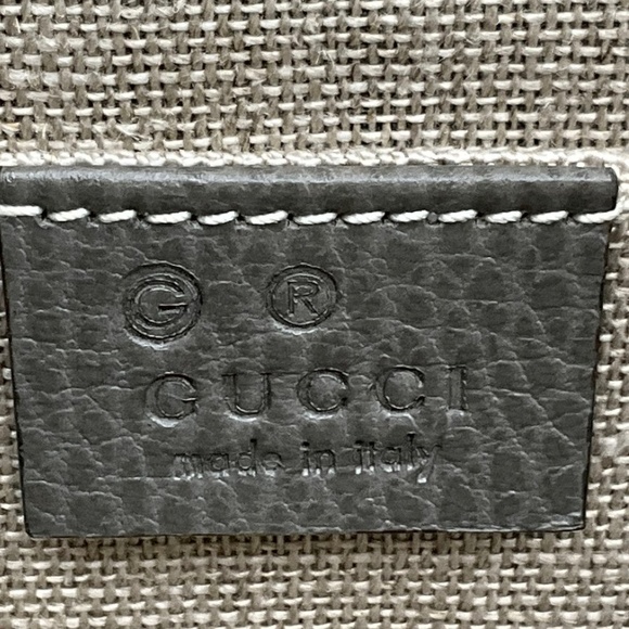 Gucci Interlocking G Chain Shoulder Bag Gray - Picture 9 of 9